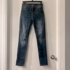 Vigoss ‘Marley’ Ankle Distressed Skinny Jeans